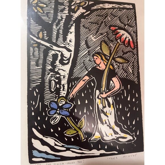 INGER MIRSKY Vintage Print, Limited Edition - Framed, - Picture 1 of 7